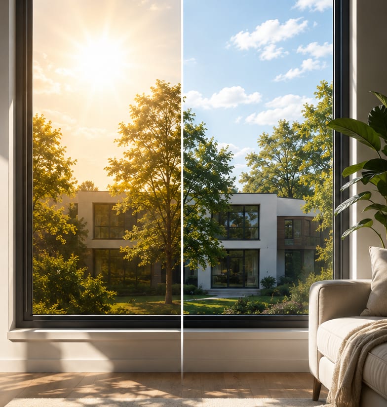 Pellicule solaire vs rideaux : que choisir pour bloquer la chaleur ?